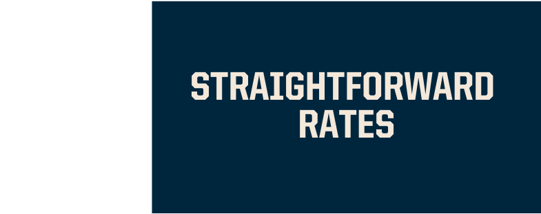 straightforward rates